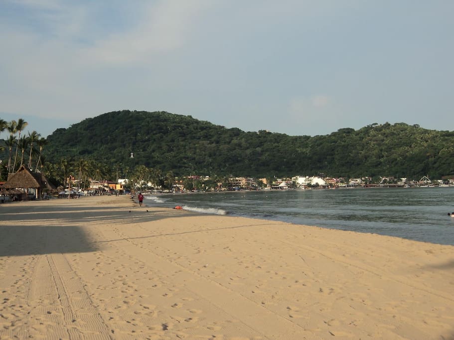 The beach outside your door