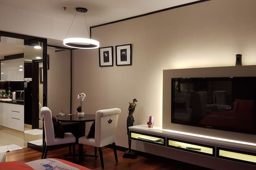 comfy dining area