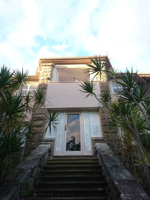 stairs to house