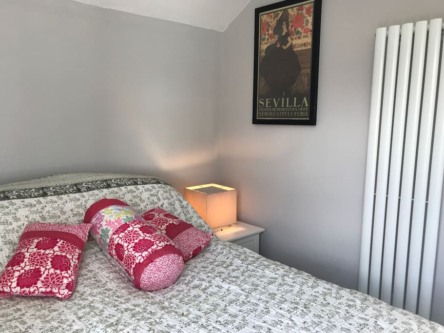 Comfortable double bed