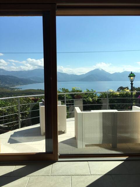 Scario Villa with Special Sea View