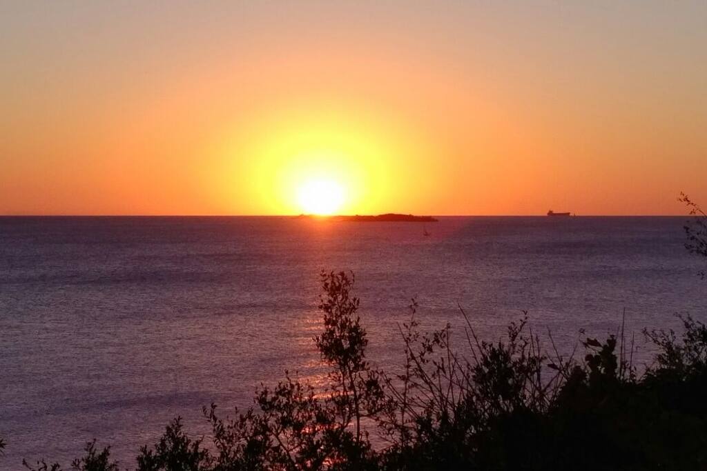 Los atardeceres