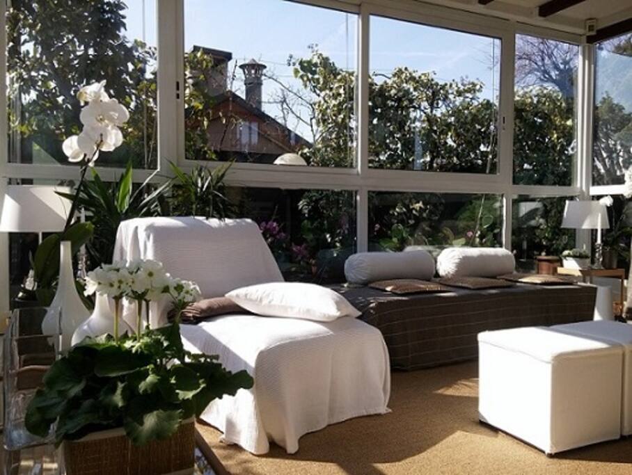 Veranda relax.