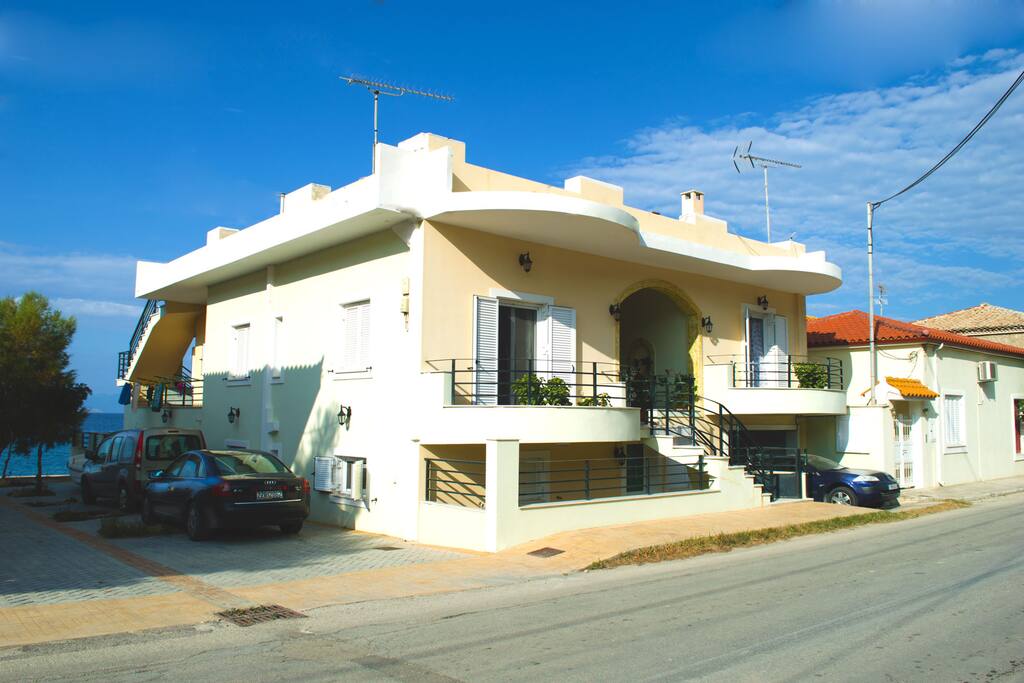 Front side of the house