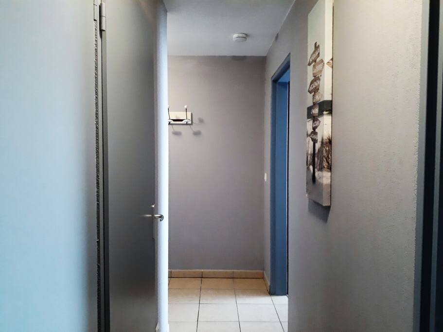 entrée de l'appartement