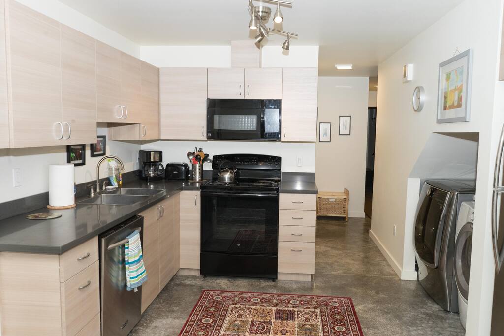 Open area kitchen