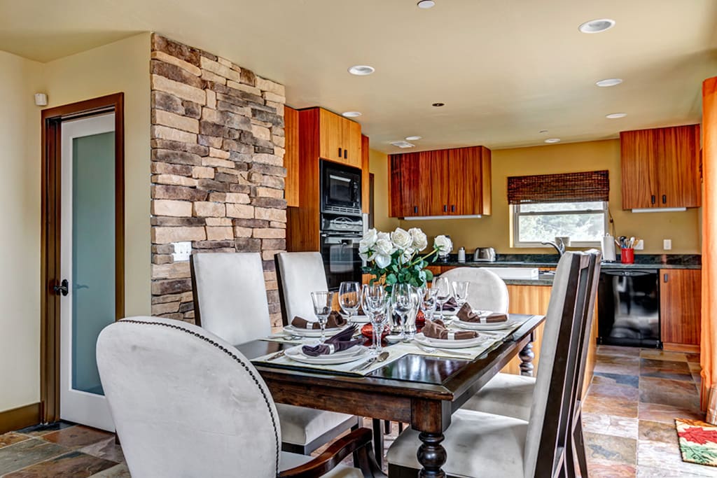 Dining Room Table seats 6 to 8 people