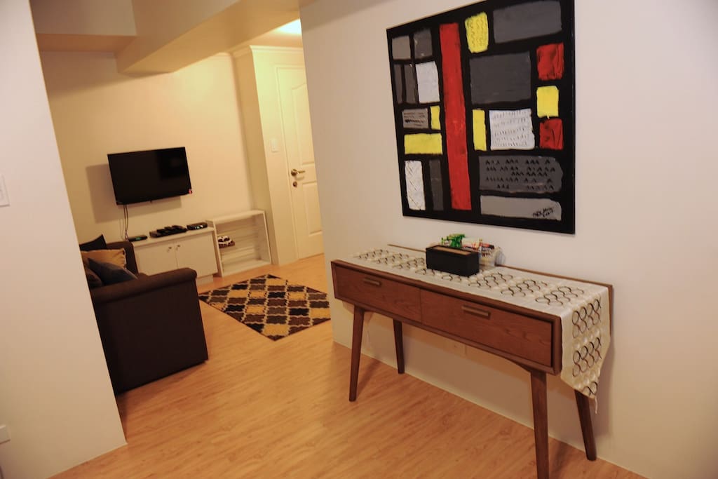 View Of Living Area From Dining Area