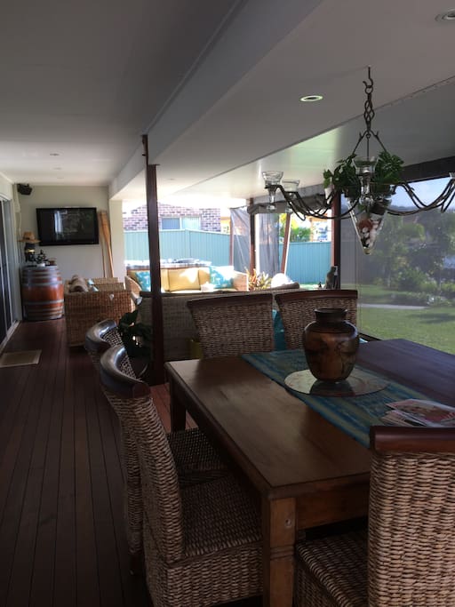 Outside Deck