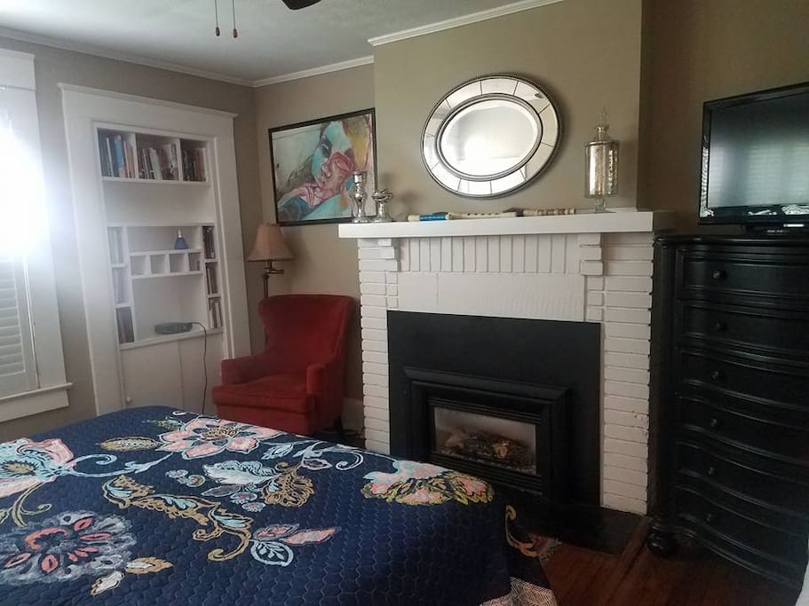 Gas Fireplace in Master Bedroom #1