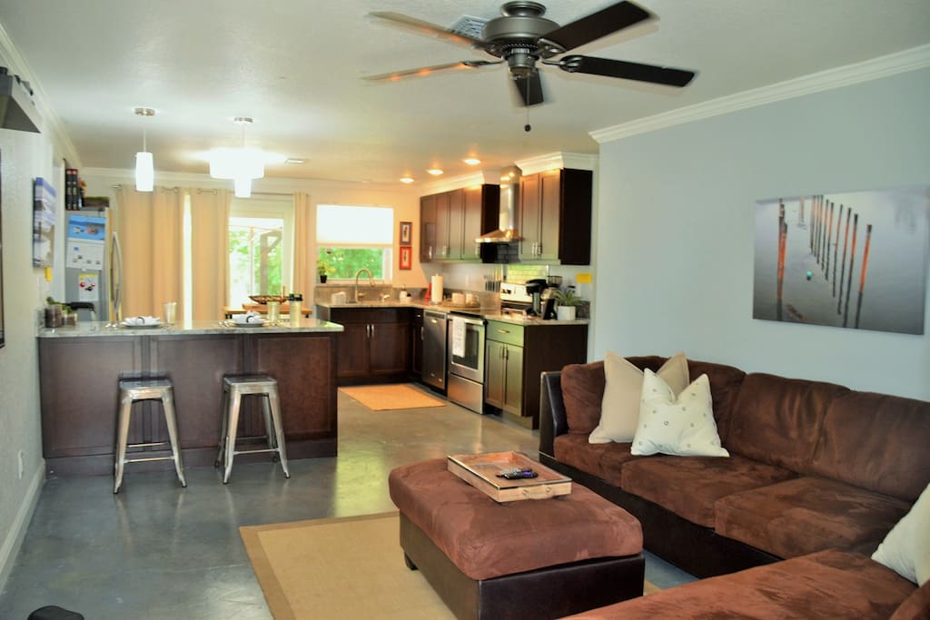 Open Concept living space.