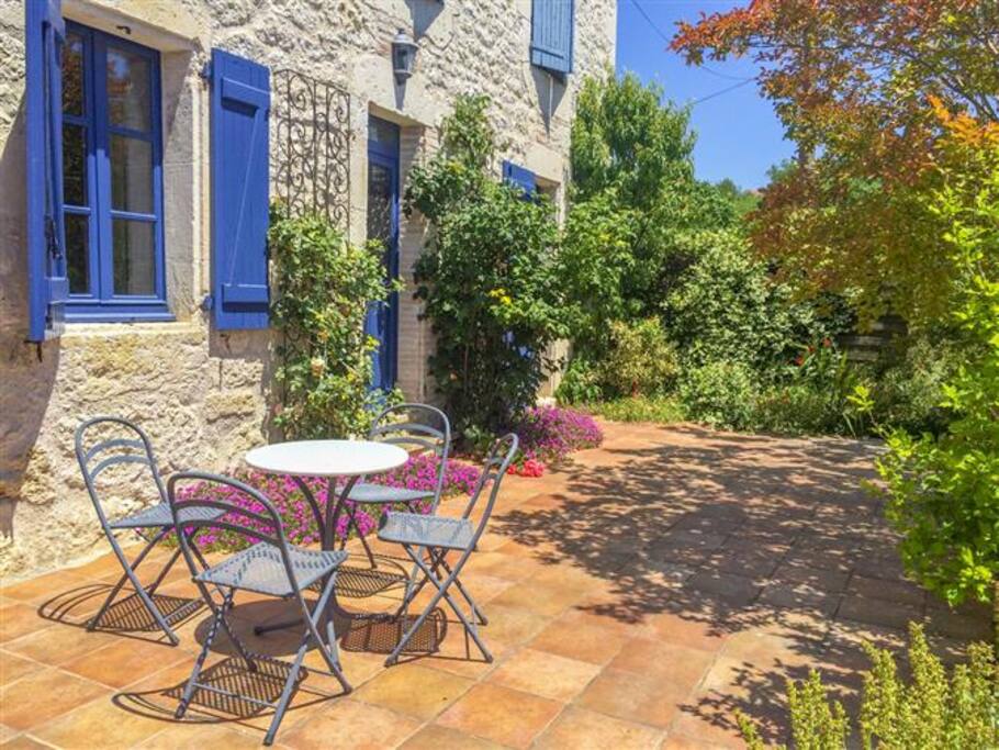 Main house patio