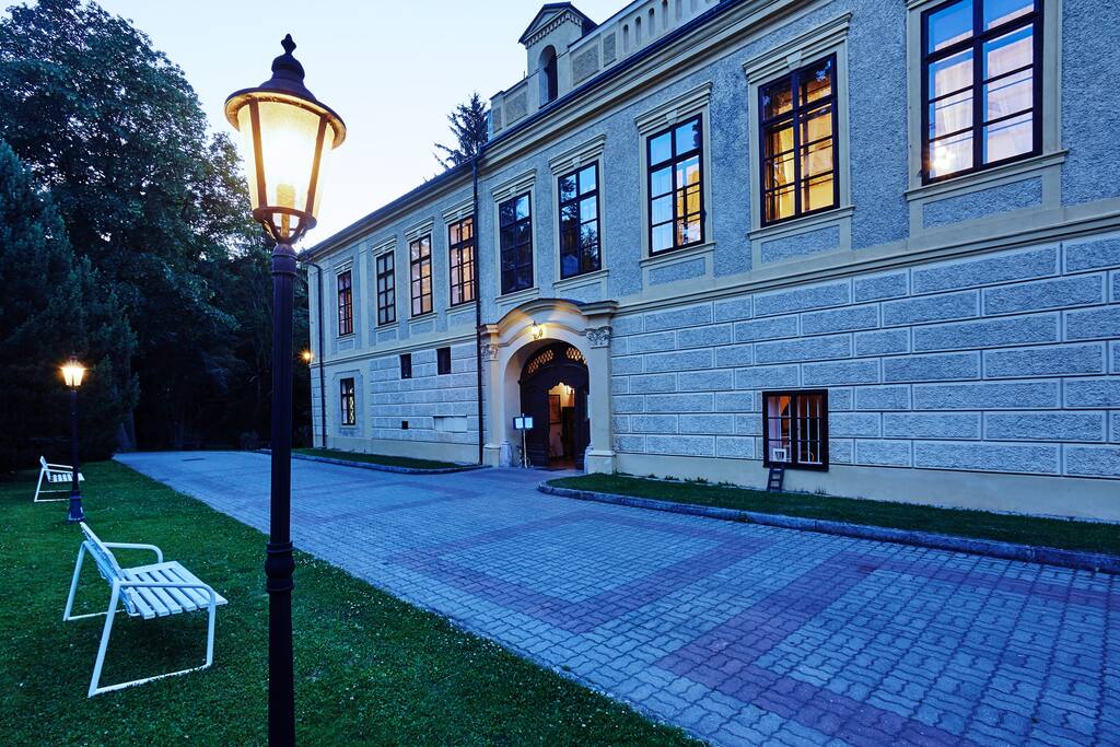 Front courtyard