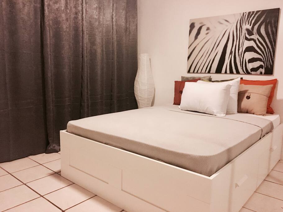 Plenty of drawer/dresser space for all your needs.