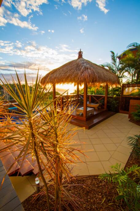Cabana area