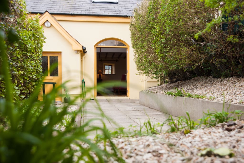 Paved garden