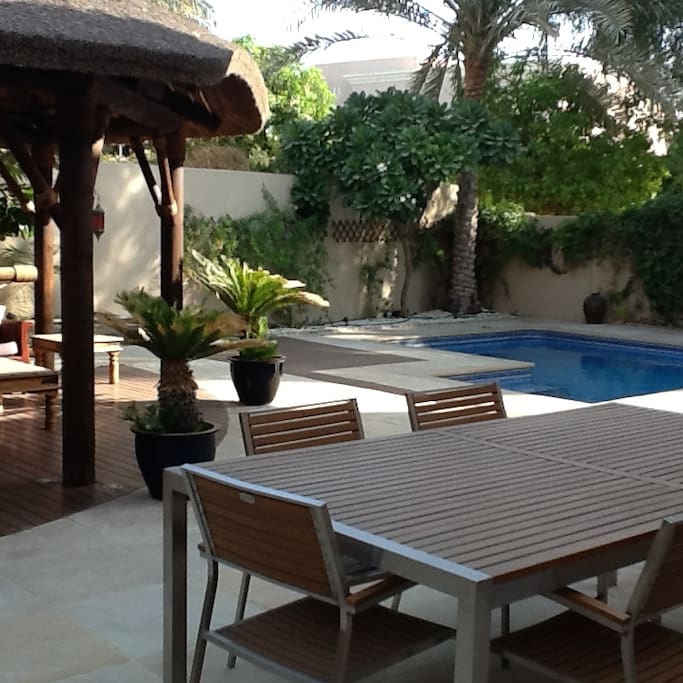 Outdoor Dining area
