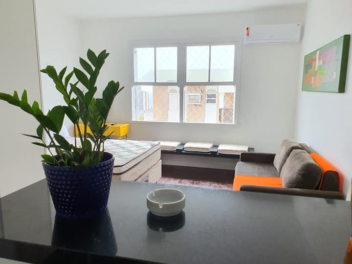 Apartamento 4 convidados, com ar condicionado