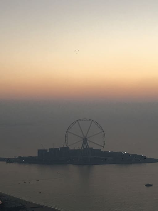 Dubai eye View from room