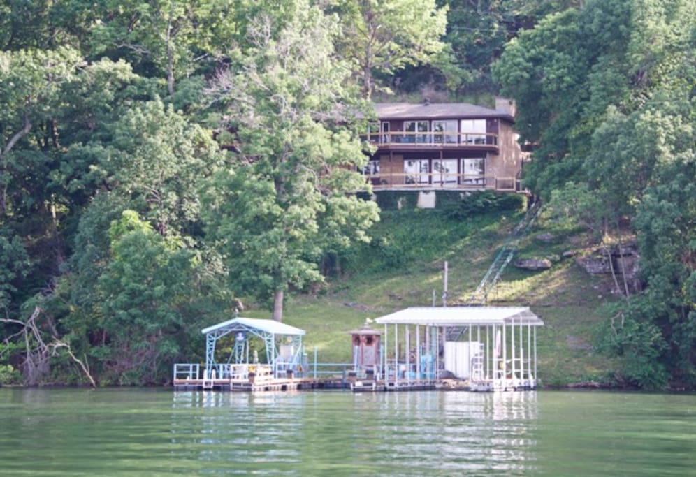 View from the lake