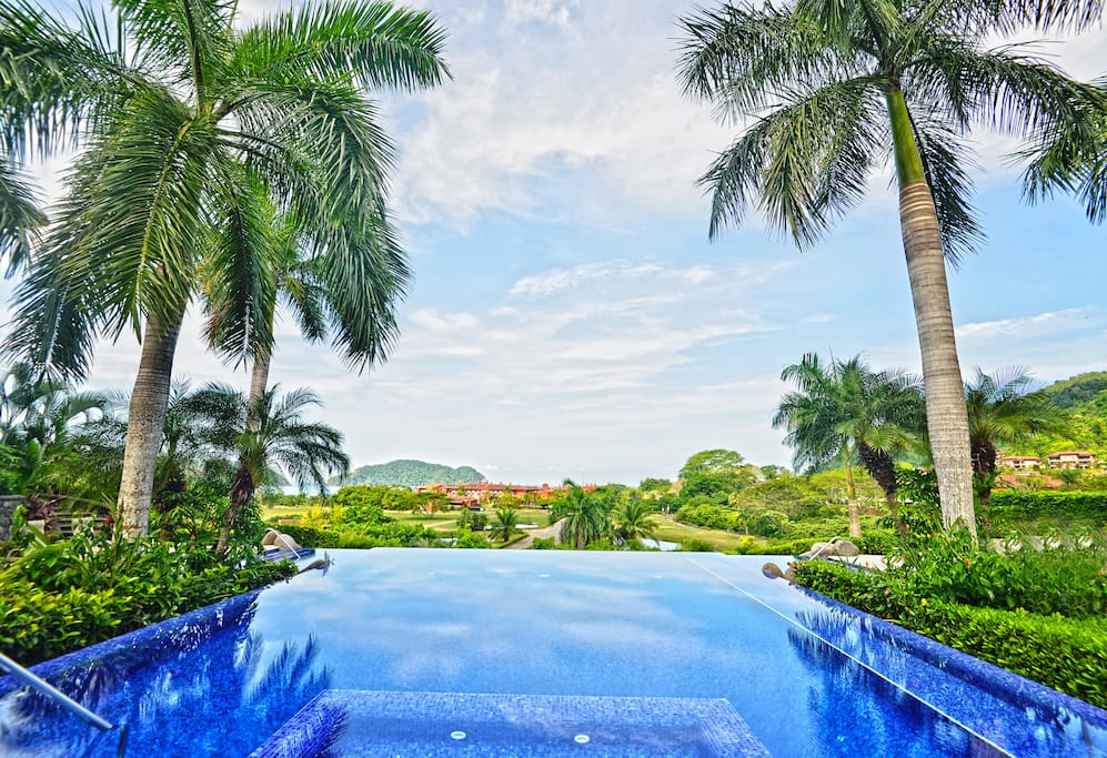 Pool area at Vista Bahia community.