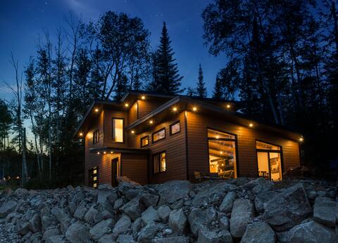 Chalet style house