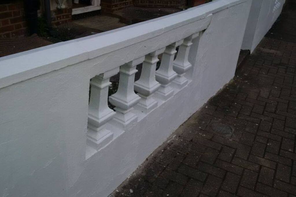Finally fixed the wall!