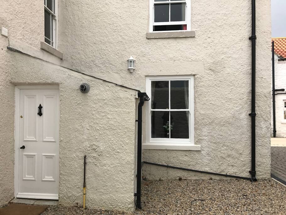 Your own private entrance and parking space