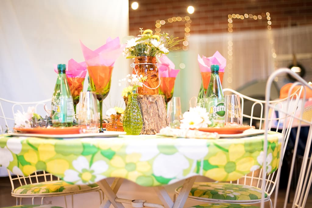 Bachelorette Glamping Shower