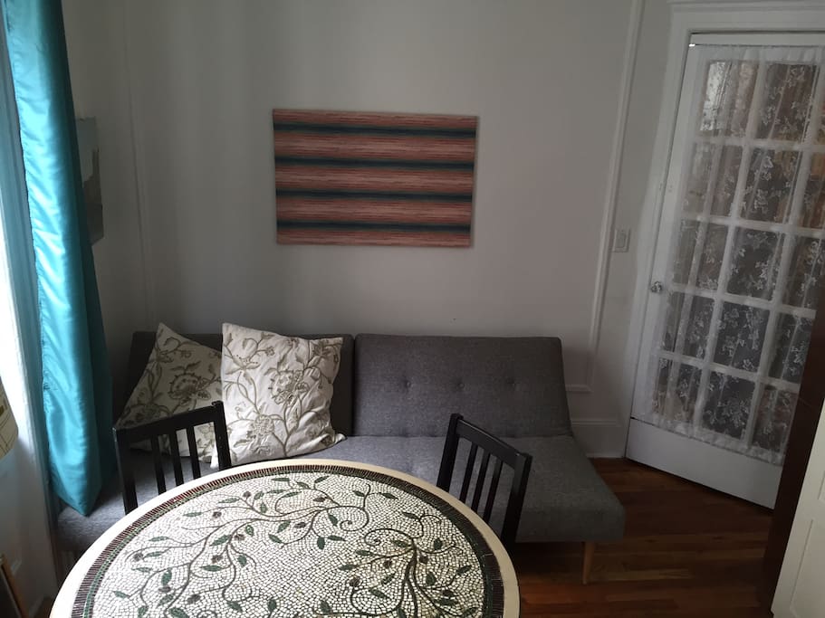 Dining room, flex 2 BR with 2 sets of doors for privacy