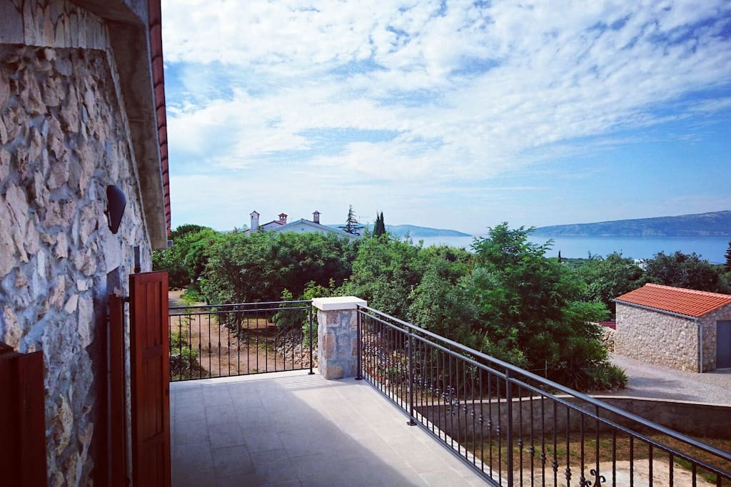 Seaview from balcony