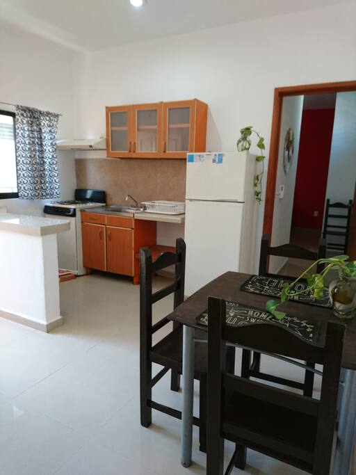 Equipped kitchen