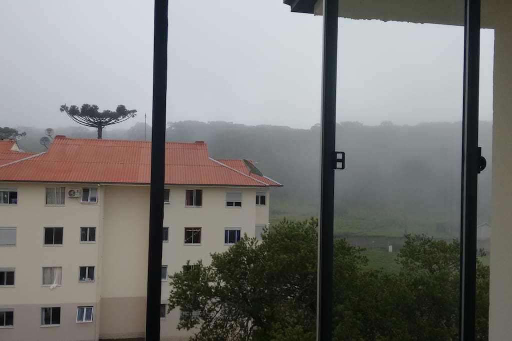 Vista da janela da sala