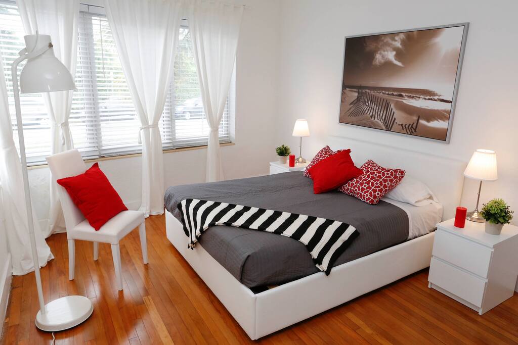 The bedroom
