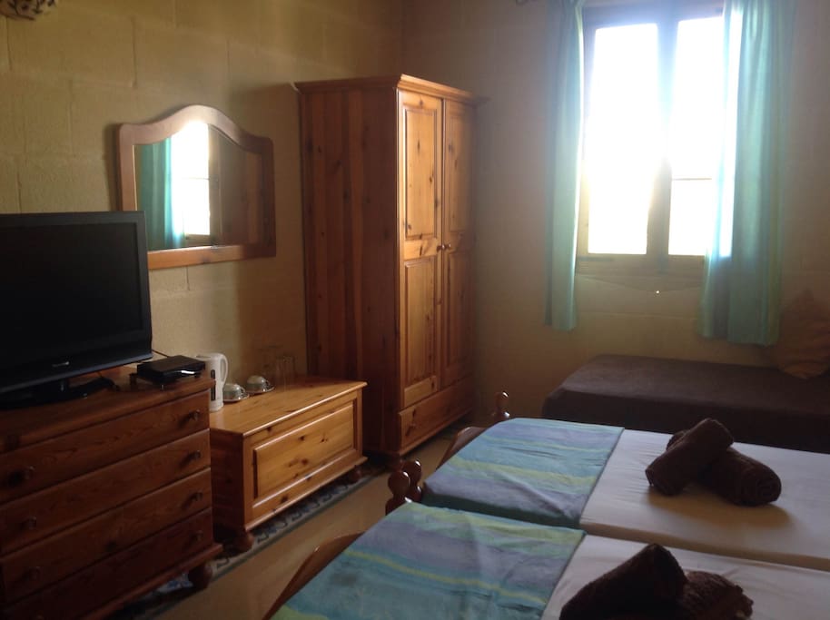in this room, you have free WiFi and 600+ satellite TV channels. Tea and Coffee making facilities are in your room.