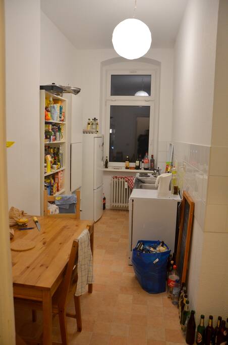This is our kitchen. You can use everything.