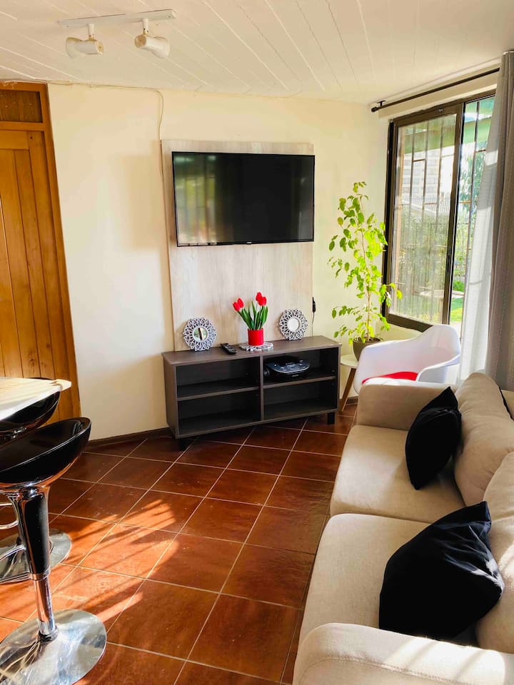 Departamento Interior En Algarrobo, Hermosa Vista - Algarrobo