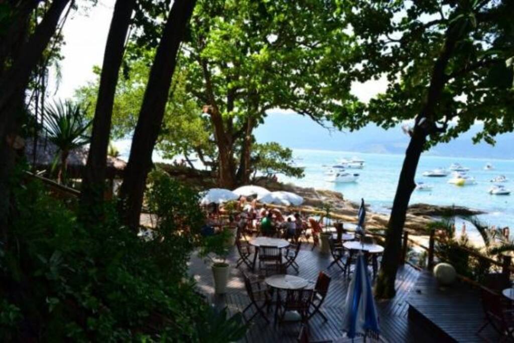 Bar privativo na praia