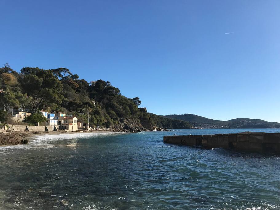 Vue de la plage