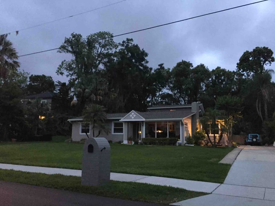 Front of the house