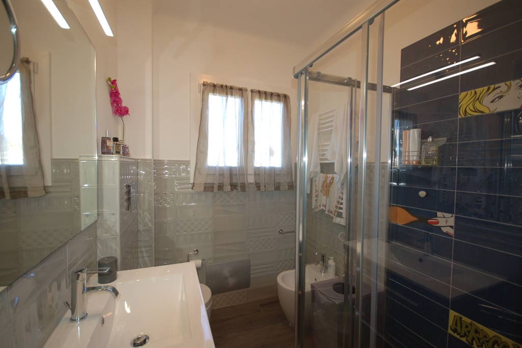 bagno con doccia