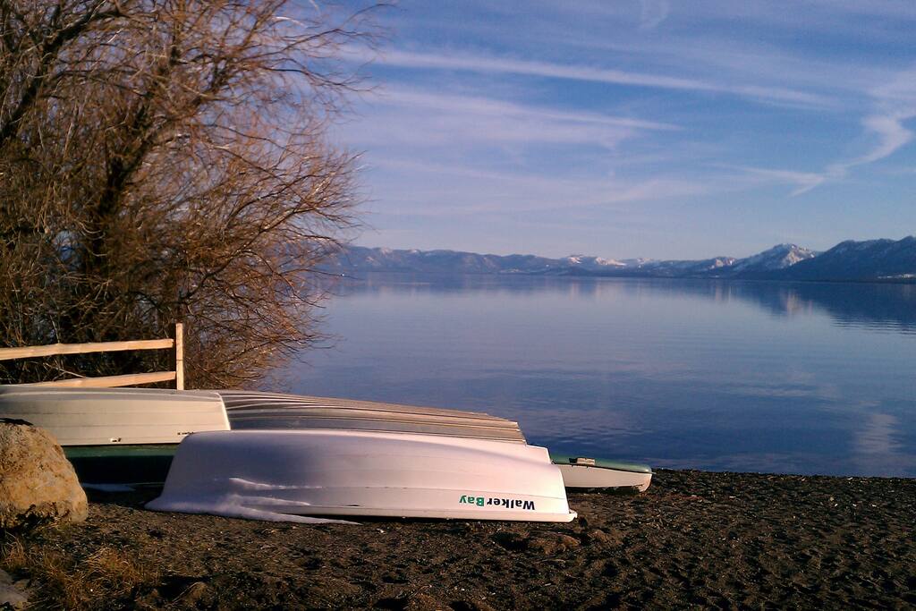 Lake view from condo