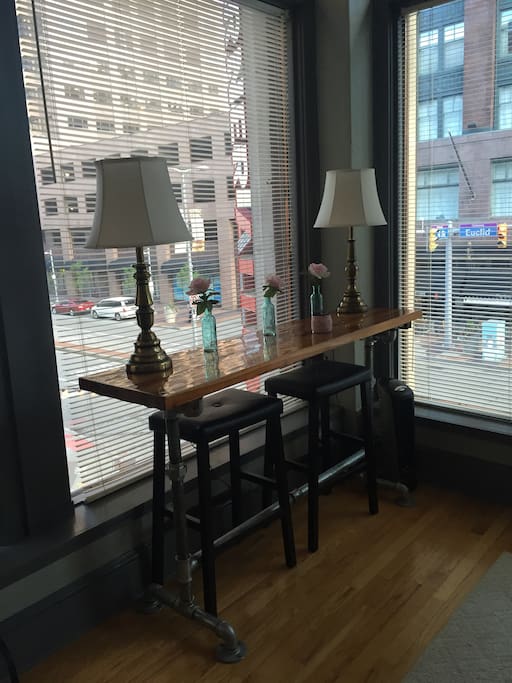 Corner Bar/Work Space
