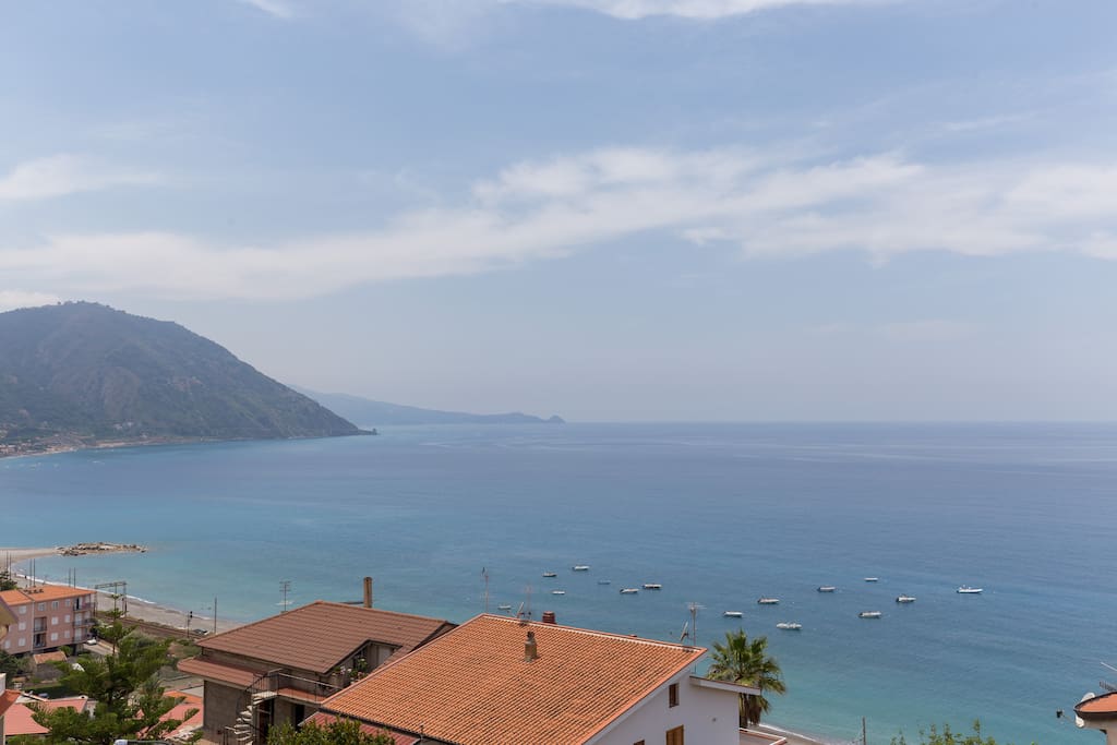 vista dalla terrazza