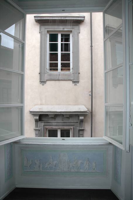 View from lounge window