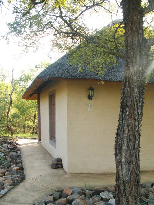 Exterior of suite.