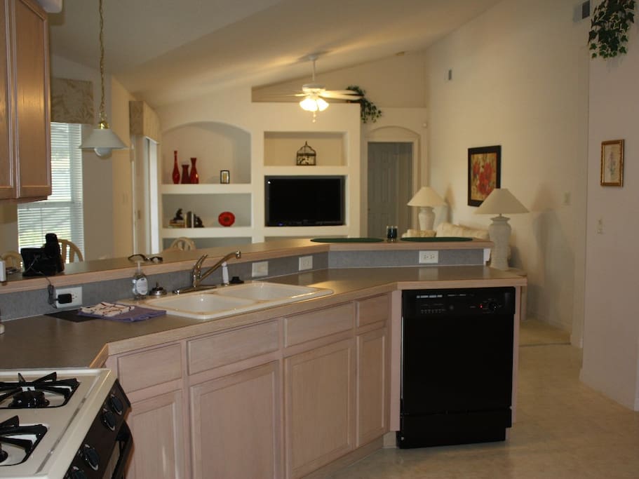 Kitchen work space