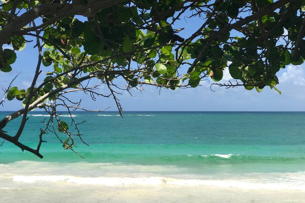 Only 5 min. away from this amazing beach