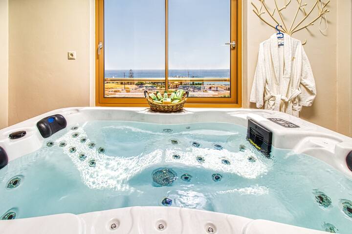 Private pool*Jacuzzi*Walk to all & Falasarna beach gallery image 2