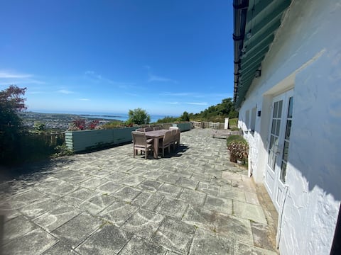Luxury coast house, with views of Nefyn bay.